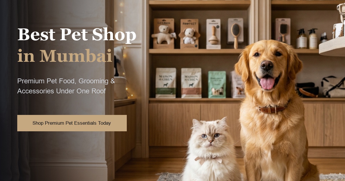Best Pet Shop in Mumbai - Haute Dog Juhu Boutique Banner