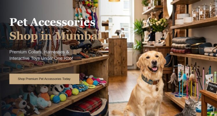 Pet Accessories Shop in Mumbai - Haute Dog Juhu Boutique Banner